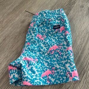 Chubbies Toddler Boys The Domingo's Are For Flamingos Classic Swim Trunks